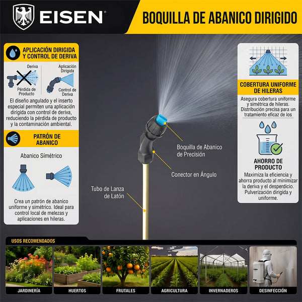 Fumigadora de Mochila Eléctrica 87PSI 16L 12V DC | Eisen