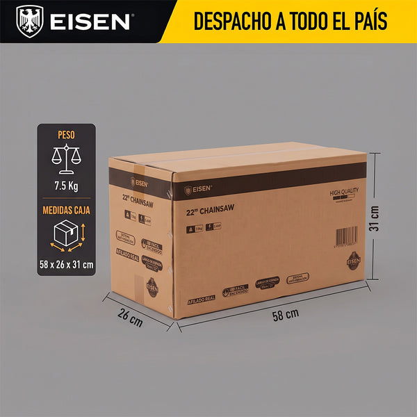 Motosierra 62cc 22'' | Eisen