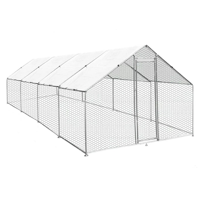 Gallinero Acero Galvanizado 3x8x1.95m (24m2)