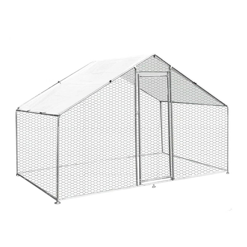Gallinero Acero Galvanizado 3x2x1.95m (6m2)