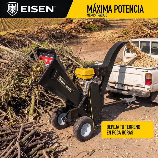 Chipeadora Profesional 15Hp 3.5'' | Eisen