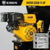 Chipeadora Portátil 15Hp 4'' | Eisen