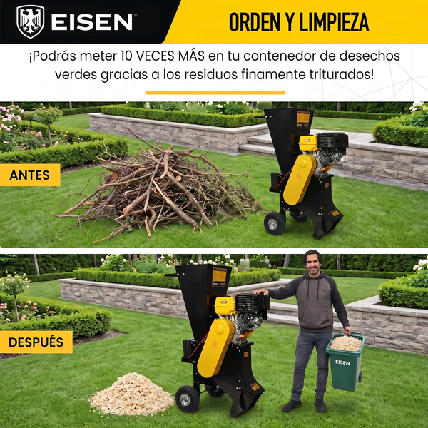 Chipeadora Portátil 15Hp 4'' | Eisen