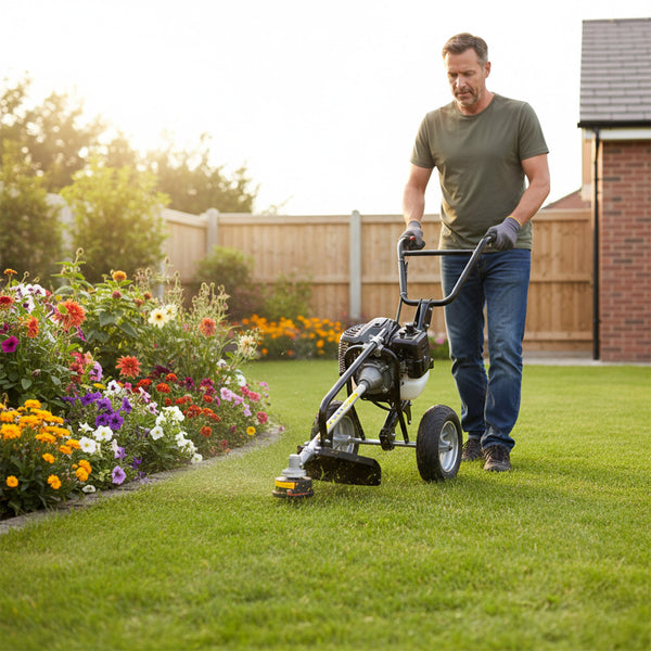 Orilladora con Ruedas con Doble Asa - 62cc - 3,4hp - Eisen