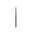 Reja Perimetral - Poste simple 6x6x260cm (Negro)