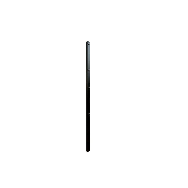 Reja Perimetral - Poste simple 6x6x260cm (Negro)