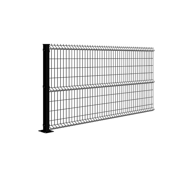 Kit Reja Perimetral 183x250cm + 1 Poste (Negro)