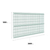Kit Reja Perimetral 183x250cm + 2 Postes (Verde)