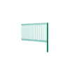 Kit Reja Perimetral Piscina – Panel 3D 115x192cm + Poste (Verde)