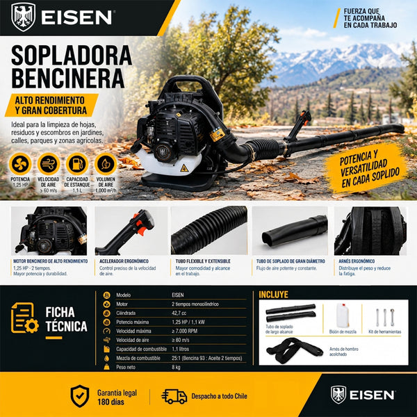 Sopladora Bencinera | Eisen