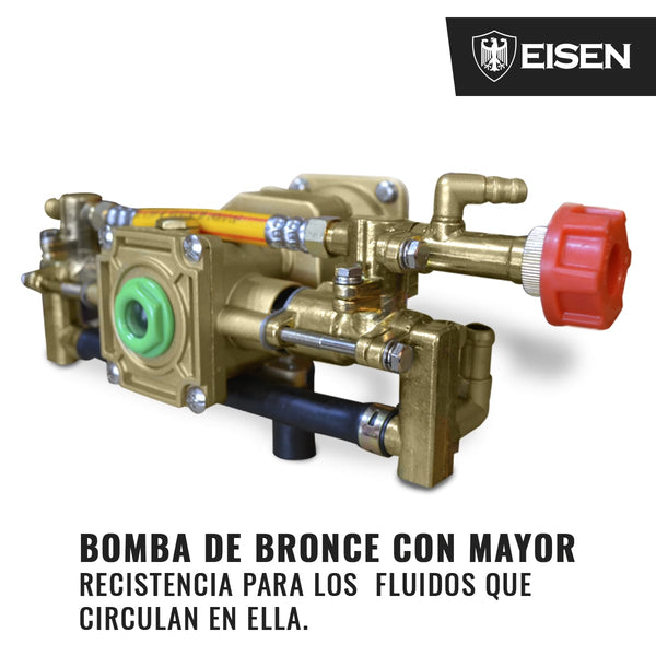Fumigadora de Mochila 1.2hp 26ccEstanque 20L - Eisen