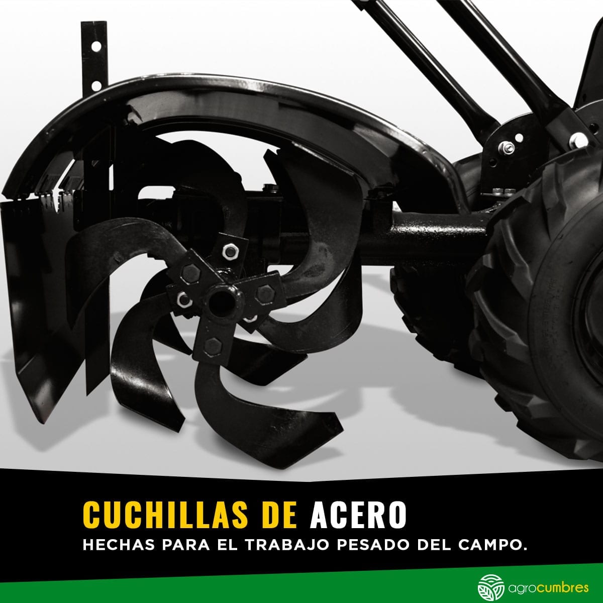 Motocultivador Bencinero - 6.5Hp - 500mm de Labranza